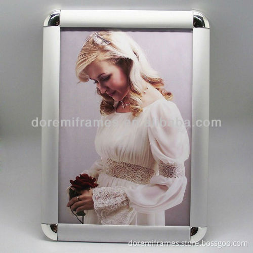 aluminum round corner snap frame,picture frame